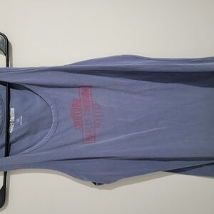 Harley-Davidson Blue Tank Top